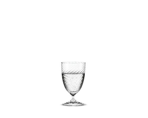 Holmegaard Wasserglas 19 cl Regina aus mundgeblasenem Glas klassisch, klar von Holmegaard