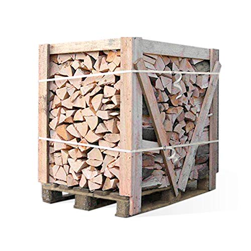 Holtaz Brennholz ofenfertiges Kaminholz Feuerholz Mischholz Grillholz für Kamin Ofen Feuerschalen Lagerfeuer 900kg von Holtaz