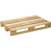 Poolflachpalette, Tragfähigkeit 1000 kg 3 Kufen, L1200xB800xH144 mm, Holz natur von Jungheinrich PROFISHOP