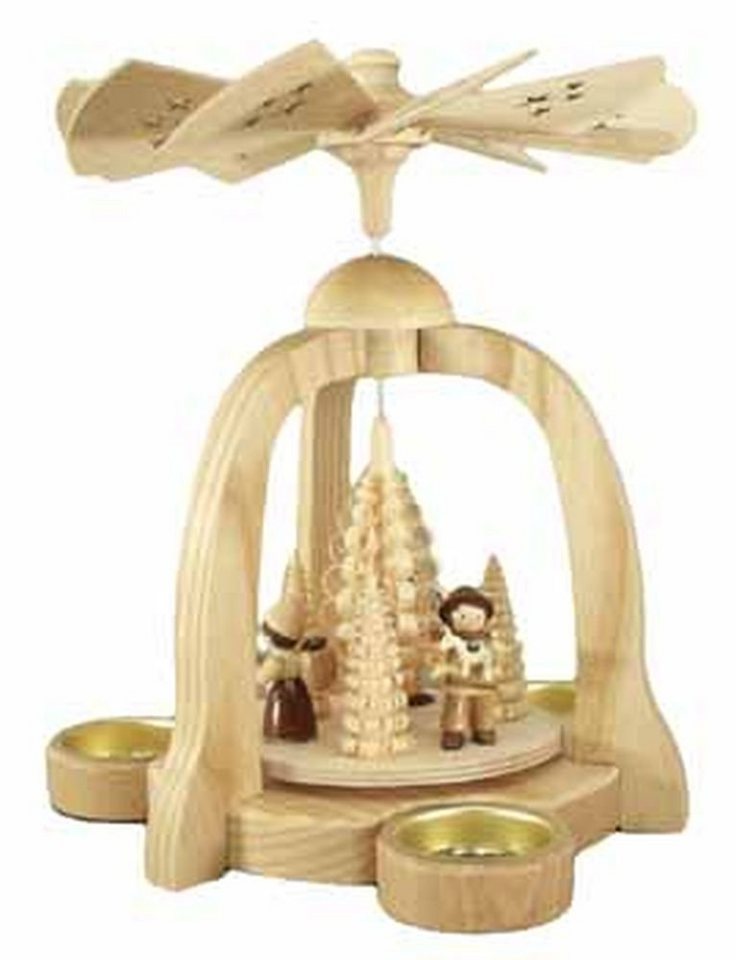 Holz- und Drechslerwaren Legler Weihnachtspyramide Tischpyramide Spielzeugfiguren Höhe 22cm NEU von Holz- und Drechslerwaren Legler