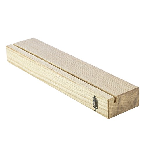 Bildhalter kadro aero, Bildhalterung Wand | Bilderhalter aus Holz, Holz, Natur, 35 x 7, x 4 cm von Holzbutiq