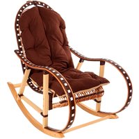 Lounge Terrasse Stuhl, Korbstuhl, Rattan Schaukelstuhl, Handgefertigte Outdoor Möbel, Geschenk Für Papa/Großeltern, Omas Garten Lounge Terrasse Stuhl, Korbstuhl, Rattan Schaukelstuhl, Handgefertigte Outdoor Möbel, Geschenk Für Papa/Großeltern, Omas Garten von HolzrepublikStade