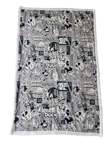 Homadict Plaid Sherpa 100X150 cm Mickey Donald and CIE von Homadict