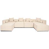 HOME DELUXE Modulares Sofa VERONA - XXL beige von Home Deluxe