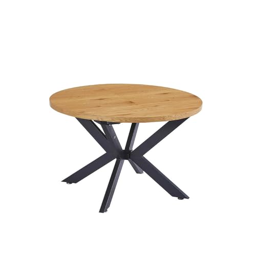 Home Deluxe Esstisch Rund Ausziehbar Aventura inkl. Sternfuß - 120 x 120 cm Light Oak |Küchentisch, Esszimmer, Esszimmertisch, Ausziehtisch Home Deluxe Esstisch Rund Ausziehbar Aventura inkl. Sternfuß - 120 x 120 cm Light Oak |Küchentisch, Esszimmer, Esszimmertisch, Ausziehtisch von Home Deluxe