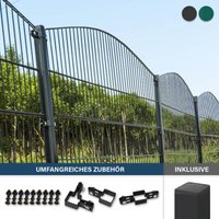 Home Deluxe - Doppelstabmattenzan morata Berg , Gartenzaun, Mattenzaun Höhe: 200 cm / Länge: 26 m ohne Eckpfosten Gartenzaun Mattenzaun Home Deluxe - Doppelstabmattenzan morata Berg , Gartenzaun, Mattenzaun Höhe: 200 cm / Länge: 26 m ohne Eckpfosten Gartenzaun Mattenzaun von Home Deluxe