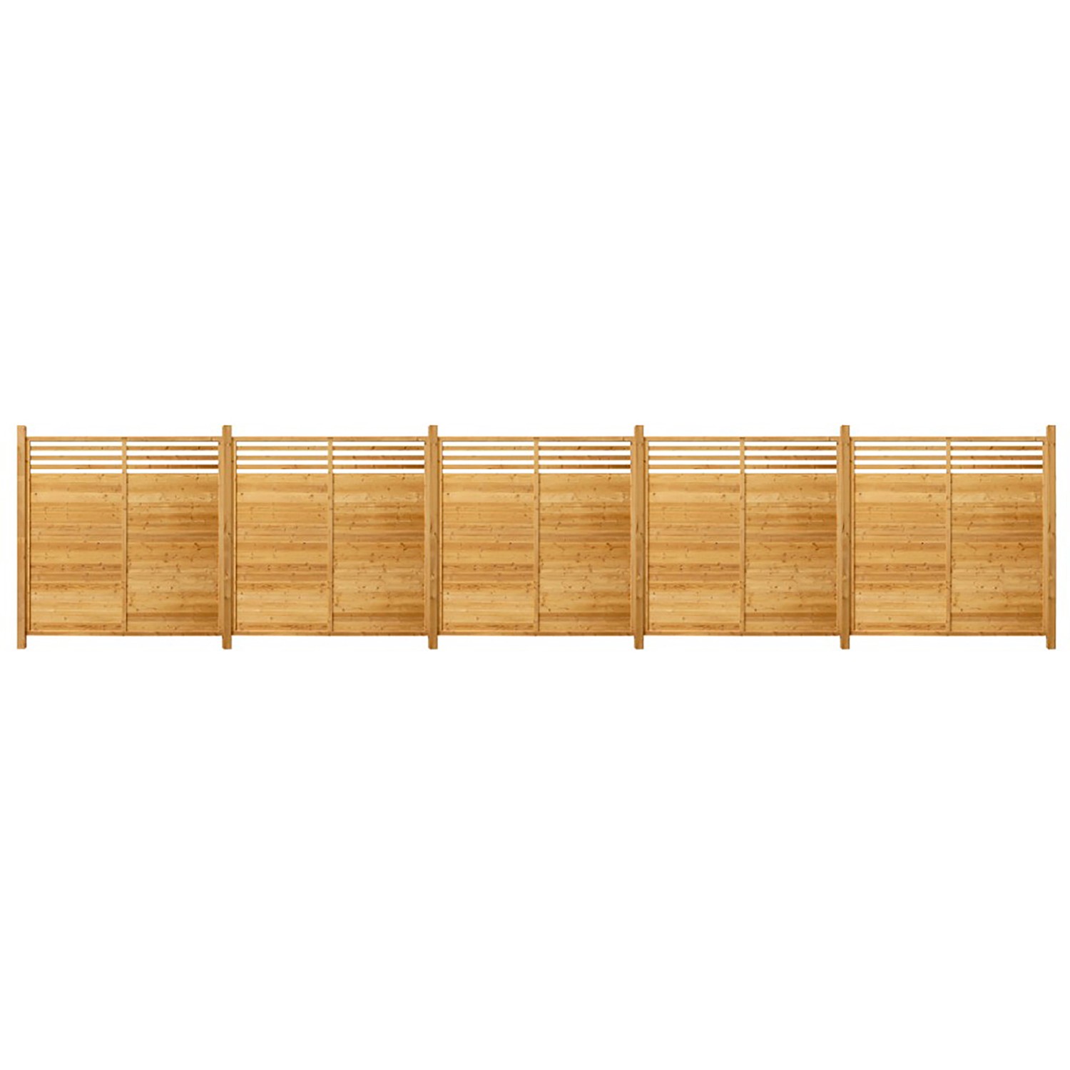 Home Deluxe Holz-Sichtschutzzaun Soma 5 Elemente und 6 Pfosten Natur Home Deluxe Holz-Sichtschutzzaun Soma 5 Elemente und 6 Pfosten Natur von Home Deluxe