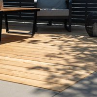 Terrassendielen Lärche Holz aris Größe: 32 m² Bodenbelag Holzdielen Holz Dielen - Home Deluxe Terrassendielen Lärche Holz aris Größe: 32 m² Bodenbelag Holzdielen Holz Dielen - Home Deluxe von Home Deluxe