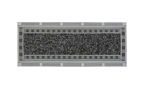 Home2Fashion PUR | CenterClean XL Pointy TPE-VC 100% Nachhaltig Fussmatte, Türmatte, Schmutzfangmatte, schmal, Innen und Aussen, Anthrazit-Metallic, Oberfläche ca. 75 x 30 cm, 285654 Home2Fashion PUR | CenterClean XL Pointy TPE-VC 100% Nachhaltig Fussmatte, Türmatte, Schmutzfangmatte, schmal, Innen und Aussen, Anthrazit-Metallic, Oberfläche ca. 75 x 30 cm, 285654 von Home2Fashion