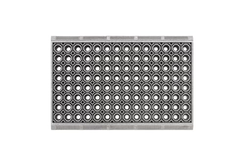 Home2Fashion PUR | SpectaClean TPE-VC 100% Nachhaltig Fussmatte, Relief-Türmatte, Schmutzfangmatte, Innen und Aussen, Ring - Optik, Größe ca. 59 x 39 cm, 285510A Home2Fashion PUR | SpectaClean TPE-VC 100% Nachhaltig Fussmatte, Relief-Türmatte, Schmutzfangmatte, Innen und Aussen, Ring - Optik, Größe ca. 59 x 39 cm, 285510A von CarFashion