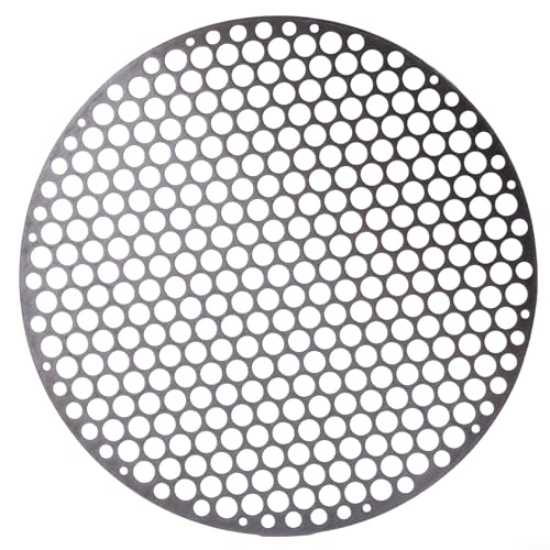 BBQ Mesh,Stainless Steel Round Grill Net BBQ Mat Carbon Furnace Netze For Outdoor Grill Mesh For Camping BBQ Outdoor Picnic Tools ​(24CM) von Homefurnishmall