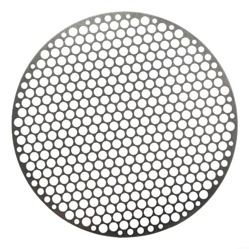 BBQ Mesh,Stainless Steel Round Grill Net BBQ Mat Carbon Furnace Netze For Outdoor Grill Mesh For Camping BBQ Outdoor Picnic Tools ​(26CM) von Homefurnishmall