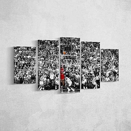 Homemania Basketball – 5 Stück – Sport – für Wohnzimmer und Schlafzimmer – Mehrfarbig aus Polyester Holz 100 x 3 x 60 cm – HM205PKNV-231 Homemania Basketball – 5 Stück – Sport – für Wohnzimmer und Schlafzimmer – Mehrfarbig aus Polyester Holz 100 x 3 x 60 cm – HM205PKNV-231 von Homemania