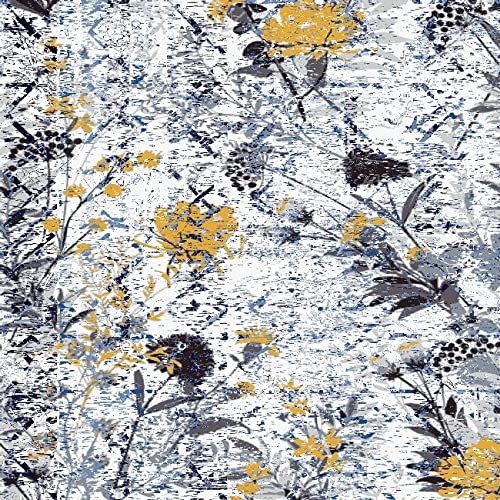 Homemania Teppich, Bedruckt, Home Love 2-Natur, Dekoration für Haus, rutschfest, für Wohnzimmer, Schlafzimmer, Mehrfarbig aus Polyester, Baumwolle, 80 x 120 cm von Homemania