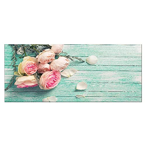 Homemania Wandbild, Blumen, Natur, für Wohnzimmer, Schlafzimmer, mehrfarbig, 70 x 3 x 100 cm, -HM20KNV70 x 100 – 152, Polyester, Holz von Homemania