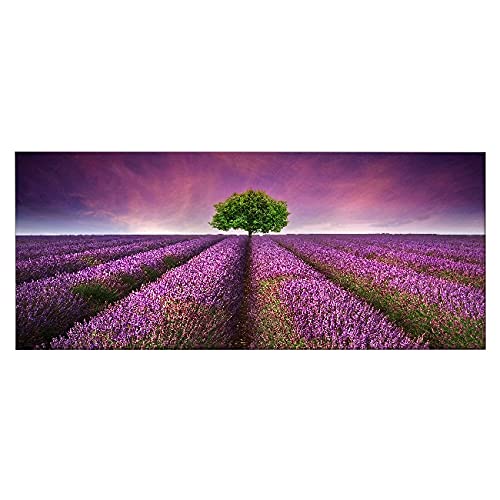 Homemania Wandbild, Motiv: Blumen, Natur und Landschaft, für Wohnzimmer, Schlafzimmer, mehrfarbig, 70 x 3 x 100 cm, -HM20KNV70 x 100 – 19, Polyester, Holz von Homemania