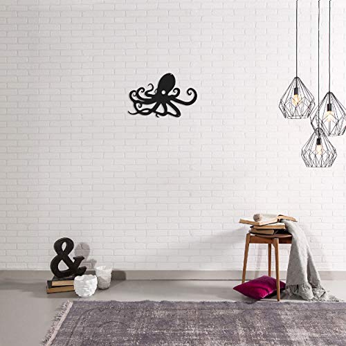 Homemania Wanddekoration 50 x 0.16 x 32 cm Schwarz Homemania Wanddekoration 50 x 0.16 x 32 cm Schwarz von Homemania