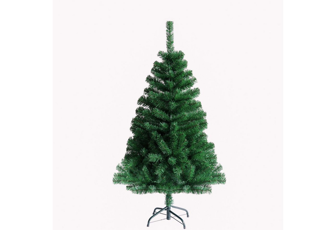 Homewit Künstlicher Weihnachtsbaum 120/150/180/240cm Tannenbaum mit Metall Ständer Abziehbar und Klappbar, Weihnachtsdeko, für Zuhause, Adventskalender, Wohnzimmer, Hof, Weihnachtsfeier von Homewit