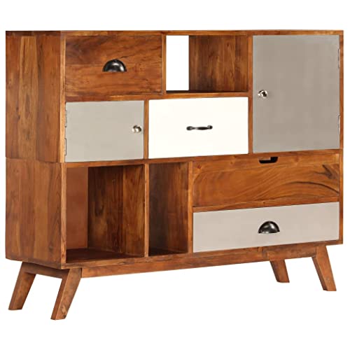 Hommdiy Sideboard 115 x 35 x 86 cm Akazienholz Massiv Hommdiy Sideboard 115 x 35 x 86 cm Akazienholz Massiv von Hommdiy