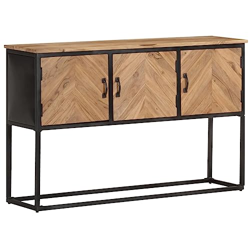 Hommdiy Sideboard 120x30x75 cm Akazie Massivholz Hommdiy Sideboard 120x30x75 cm Akazie Massivholz von Hommdiy
