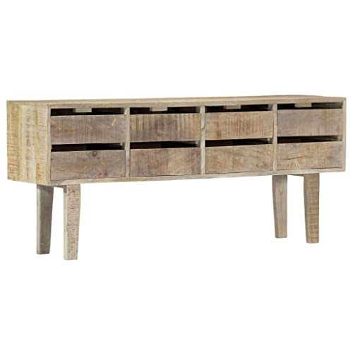 Hommdiy Sideboard 140×30×60 cm Massivholz Mango Hommdiy Sideboard 140×30×60 cm Massivholz Mango von Hommdiy