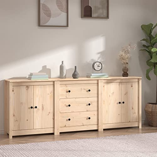 Hommdiy Sideboard 210x35x80 cm Massivholz Kiefer Hommdiy Sideboard 210x35x80 cm Massivholz Kiefer von Hommdiy