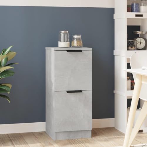 Hommdiy Sideboard Betongrau 30x30x70 cm Holzwerkstoff Hommdiy Sideboard Betongrau 30x30x70 cm Holzwerkstoff von Hommdiy