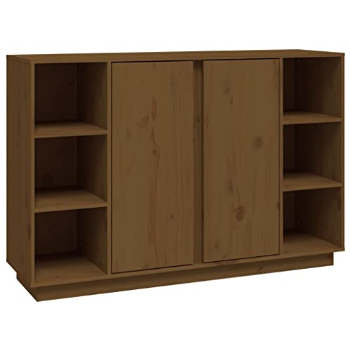 Hommdiy Sideboard Honigbraun 120x35x80cm Massivholz Kiefer Hommdiy Sideboard Honigbraun 120x35x80cm Massivholz Kiefer von Hommdiy