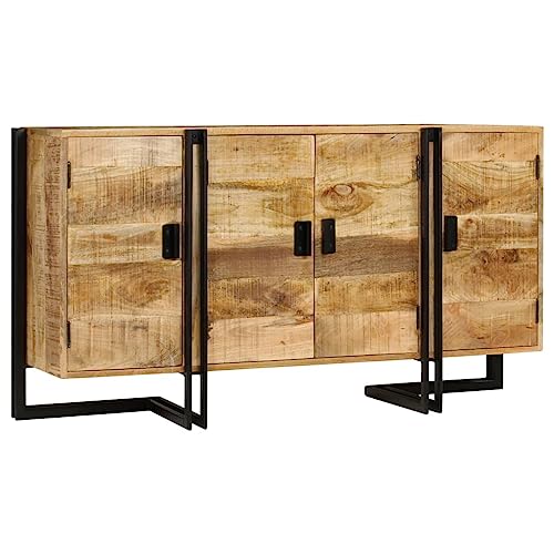 Hommdiy Sideboard Mangoholz Massiv 150 x 40 x 80 cm Hommdiy Sideboard Mangoholz Massiv 150 x 40 x 80 cm von Hommdiy