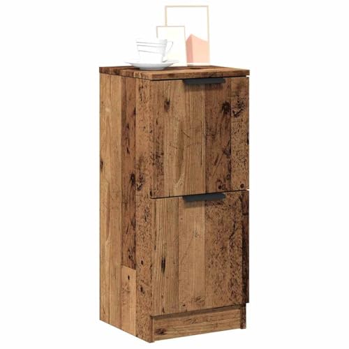 Hommdiy Sideboards 2 STK. Altholz-Optik 30x30x70 cm Holzwerkstoff Hommdiy Sideboards 2 STK. Altholz-Optik 30x30x70 cm Holzwerkstoff von Hommdiy