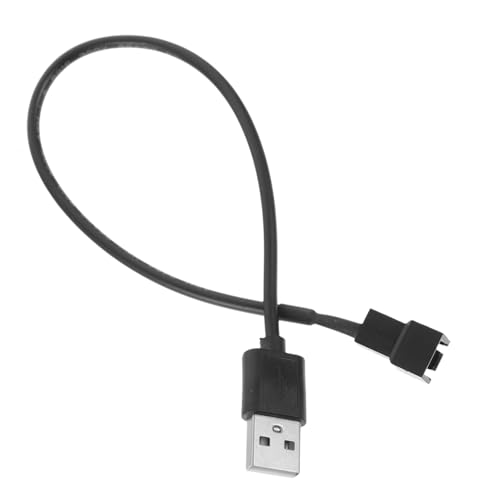 Homoyoyo 5st Usb-zu-3-pin-kabel Usb-zu-3-pin-lüfterkabel Kabel USB Auf 3 Pin Usb-auf-3-pin-kabel Lüfter Netzkabel 5-v-lüfterkabel 3-polige Kabel 3polig Adapterkabel PVC von Homoyoyo