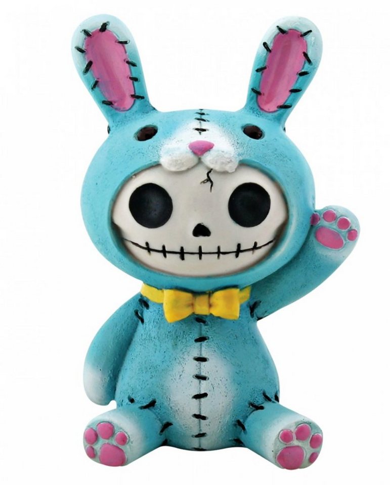 Horror-Shop Dekofigur Große Furrybones Figur Blue Bun Bun - die Geschenk von Horror-Shop