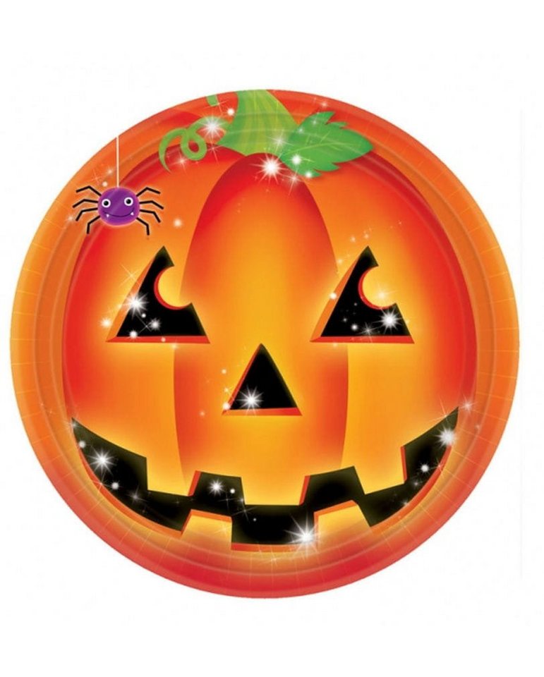 Horror-Shop Dekoobjekt Halloween Pappteller von Horror-Shop