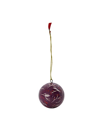 House Doctor 257850204 Ornament, Mache, Rot, Dia: 8 cm von House Doctor