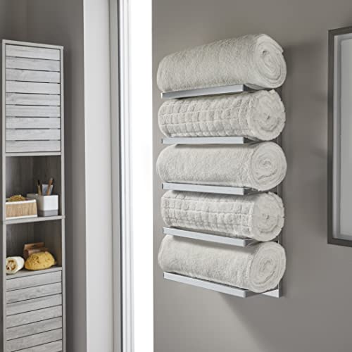 House & Homestyle Handtuchhalter aus Chrom, Wandmontage, 5 Etagen, Handtuchhalter für Badezimmer, Bad oder WC von House & Homestyle
