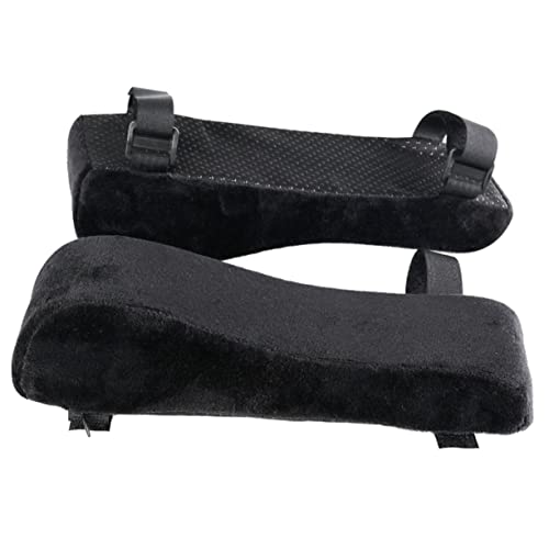 Housoutil 1 Paar Elbogenstütze Kissen für Bürostuhl Ergonomisches Armlehnenpolster mit Rutschfester Unterseite Schwarz für Bequemes Arbeiten und Online Surfen Housoutil 1 Paar Elbogenstütze Kissen für Bürostuhl Ergonomisches Armlehnenpolster mit Rutschfester Unterseite Schwarz für Bequemes Arbeiten und Online Surfen von Housoutil