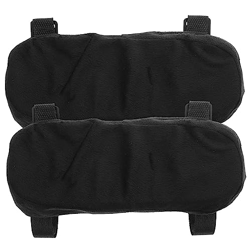 Housoutil 1 Paar Stuhl-Armauflage gepolstert Armlehnen ausruhen Schaum Unterlage stühle Bequeme Armlehne für den Schreibtisch Stuhlarmlehre Kissen geschmeidige Armlehne Flanell Black Housoutil 1 Paar Stuhl-Armauflage gepolstert Armlehnen ausruhen Schaum Unterlage stühle Bequeme Armlehne für den Schreibtisch Stuhlarmlehre Kissen geschmeidige Armlehne Flanell Black von Housoutil
