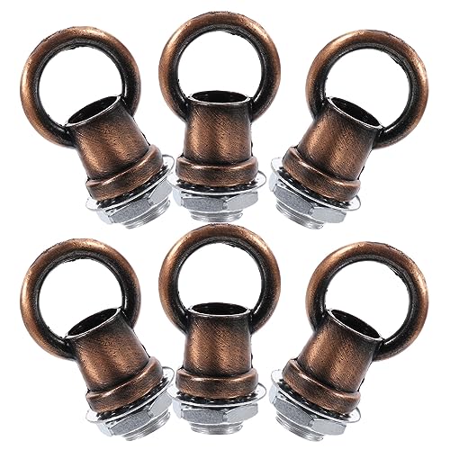 Housoutil 6 Stücke Heavy Duty Haken für Kronleuchter Decke Lichter Lampe Teile Ringe Auge für Beleuchtung Leuchten Housoutil 6 Stücke Heavy Duty Haken für Kronleuchter Decke Lichter Lampe Teile Ringe Auge für Beleuchtung Leuchten von Housoutil