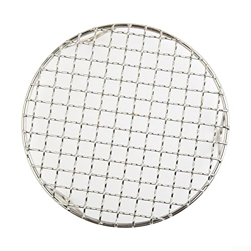 HpLive Rundes Edelstahl Backgitter mit Beinen, Mehrzweck Grill Netze Backnetz, kühlendes Bratrostnetz, Grillrost zum Kühlen von Keksen, Brot, Kuchen (240mm) von HpLive