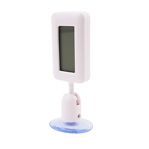 Hsthe Sea Digitales Hygrometer Thermometer LCD Thermometer Feuchtigkeitsmesser mit Hintergrundbeleuchtung für Reptilien Vivarium Gew?chshaus Inkubator (Wei?) von Hsthe Sea