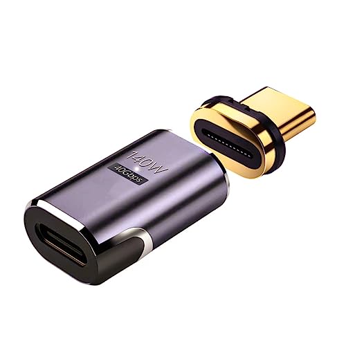 Hsthe Sea Typ-C USB C Magnetadapter USB4.0 PD 140 W unterstützt 8K@60 Hz 40 Gbit/s Videoausgang von Hsthe Sea