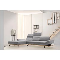 hülsta sofa Ecksofa "hs.420", in 2 Qualitäten, Holzrahmen in Eiche Natur oder Nußbaum, Breite 313 cm von Hülsta Sofa