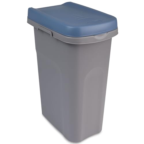 40L Mülleimer blau, Mülleimer Küche, Mülltonne, Abfalleimer Küche, Trash Bin, Mistkübel, Gelber Sack Mülleimer, Papiermülleimer, Mülleimer groß, Müll, Mülleimer Klein, Küchenabfalleimer, Mülltonnen von Hummelladen