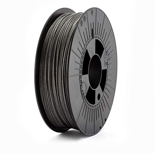 ICE FILAMENTS, PLA Filament, 3D Drucker Filament, 1.75mm, 0.75kg, Metallic Gentle Grey (Metallisch Grau), ICEFIL1PLA262 von ICE FILAMENTS