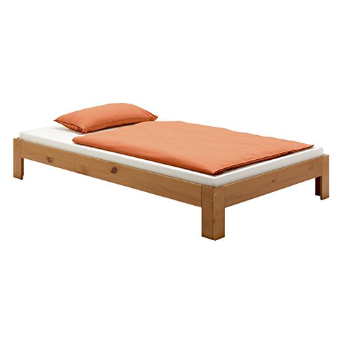 IDIMEX Futonbett Einzelbett Doppelbett Holzbett Massivholzbett Jugendbett Gästebett Thomas Kiefer massiv versch. Farben und Größen von IDIMEX