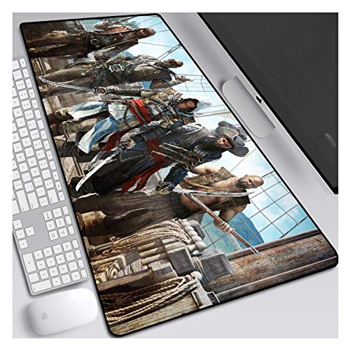 Mauspad Assassin's Creed 900X400mm Mauspad, Speed Gaming Mousepad, Erweitertes XXL großes Mousemat mit 3mm starker Basis, für Notebooks, PC, E Mauspad Assassin's Creed 900X400mm Mauspad, Speed Gaming Mousepad, Erweitertes XXL großes Mousemat mit 3mm starker Basis, für Notebooks, PC, E von Hemore