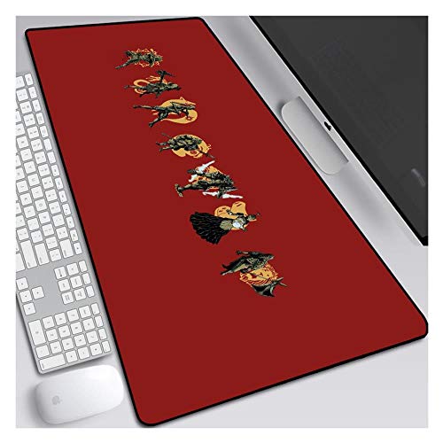 Mauspad Die Sieben Todsünden Speed Gaming Mauspad, 800X300mm Mauspad, Erweitertes XXL großes Mousemat mit 3mm starker Basis, Perfekte Präzision und Geschwindigkeit, T Mauspad Die Sieben Todsünden Speed Gaming Mauspad, 800X300mm Mauspad, Erweitertes XXL großes Mousemat mit 3mm starker Basis, Perfekte Präzision und Geschwindigkeit, T von Hemore