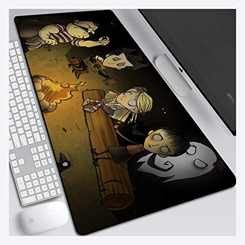 Mauspad Don't Starve 900X400mm Mauspad, Speed Gaming Mousepad, Erweitertes XXL großes Mousemat mit 3mm starker Basis, für Notebooks, PC, J Mauspad Don't Starve 900X400mm Mauspad, Speed Gaming Mousepad, Erweitertes XXL großes Mousemat mit 3mm starker Basis, für Notebooks, PC, J von Hemore