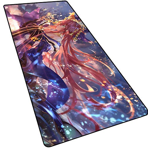 IGIRC Mauspad Fate Anime Säbel 800X300mm Mauspad, Perfekte Hubgeschwindigkeit, Erweitertes XXL großes Mousemat mit 3mm starker Basis, für Notebooks, PC, A IGIRC Mauspad Fate Anime Säbel 800X300mm Mauspad, Perfekte Hubgeschwindigkeit, Erweitertes XXL großes Mousemat mit 3mm starker Basis, für Notebooks, PC, A von Hemore