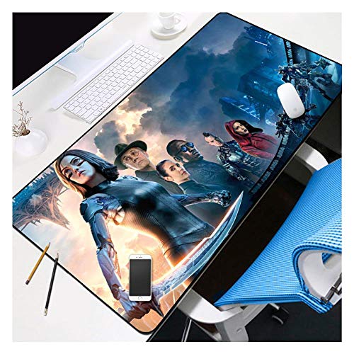 Mauspad Fighting Angel 800X300mm Mauspad, Speed ​​Gaming Mousepad, Extended XXL großes Mousemat mit 3mm starker Basis, für Notebooks, PC, K von IGIRC